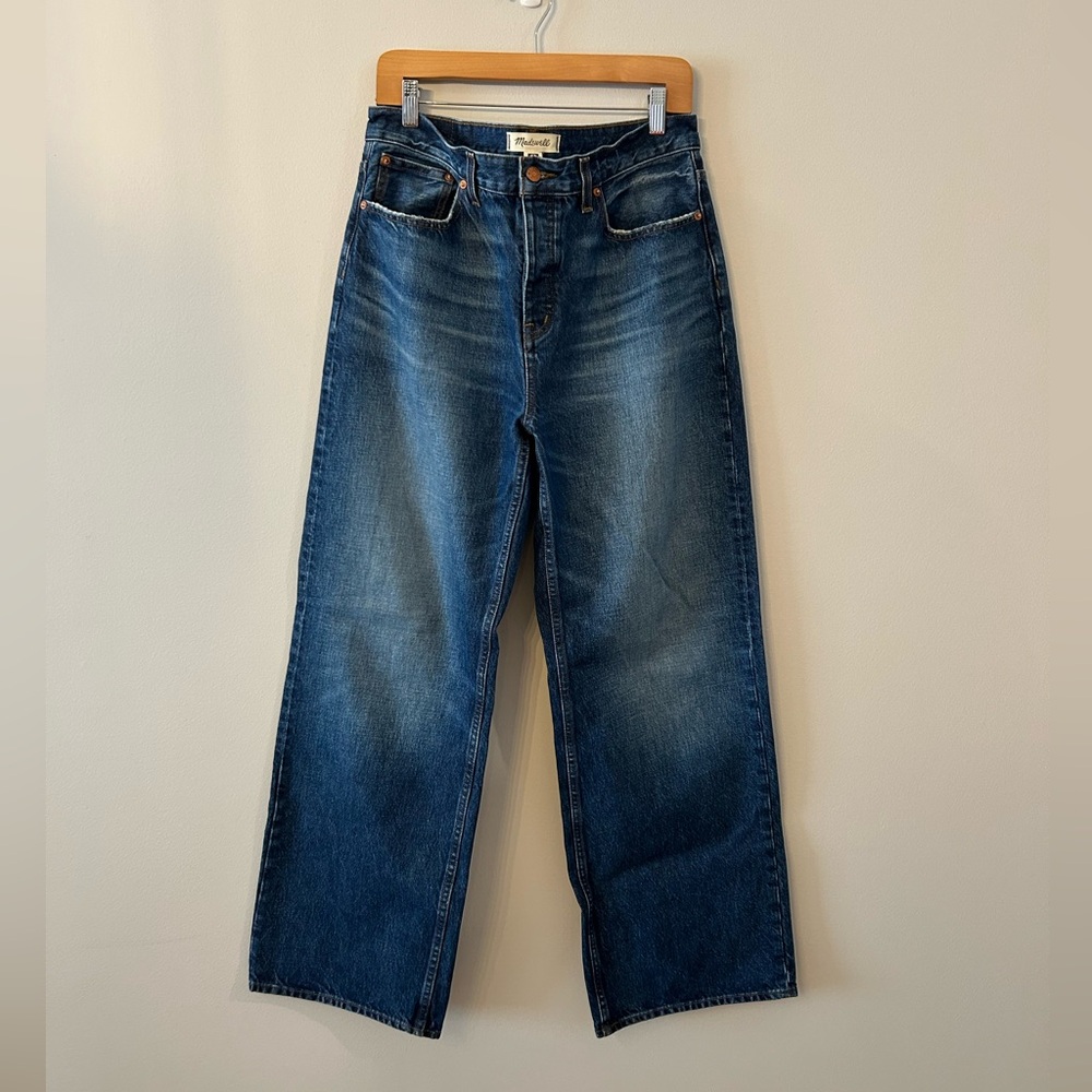 Madewell Low-Slung Baggy Jeans in Moffat Wash